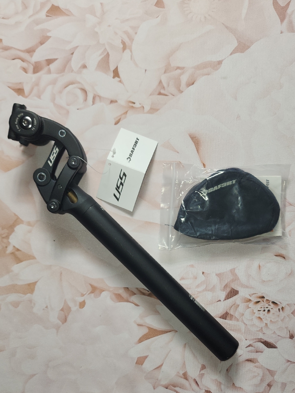 CooMeng SAFORT USS SP18 Suspension Seat Post 4-links Structure 31.6mm